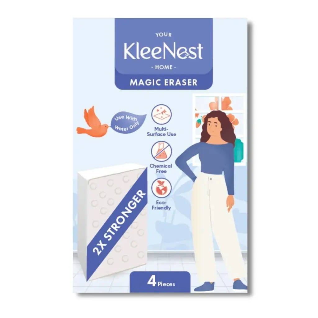 Kleenest Magic Eraser Cleaning Sponge pack of - 4