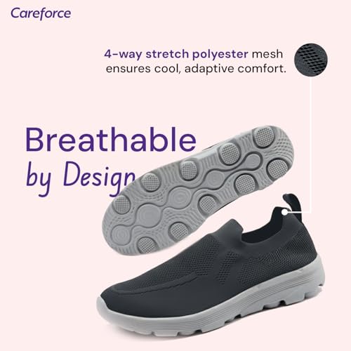Careforce Walking Shoes for Men Soft Cushioned Shoes